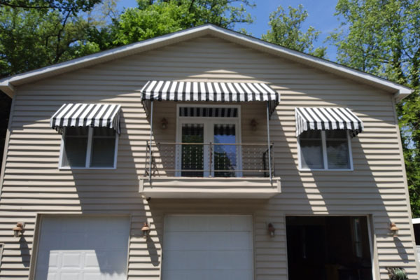 Fabric awning